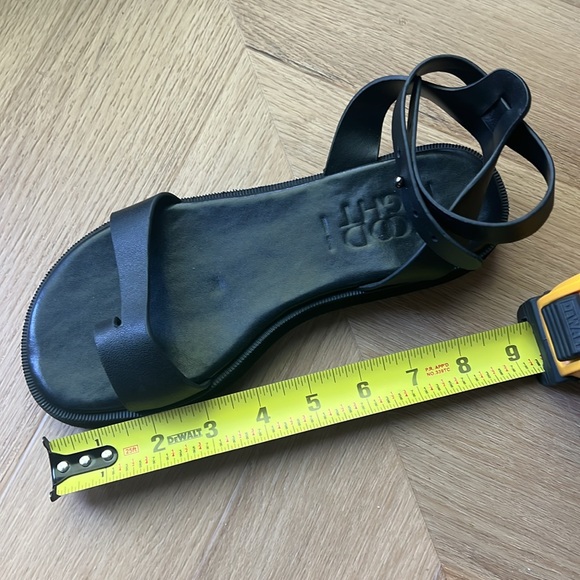 WConcept Black Leather Sandals, 37 - Picture 7 of 17